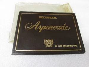 NOS 1982 82 HONDA GL1100 GOLDWING ASPENCADE OEM OWNER'S OWNERS MANUAL 31MB975 - Bild 1 von 4
