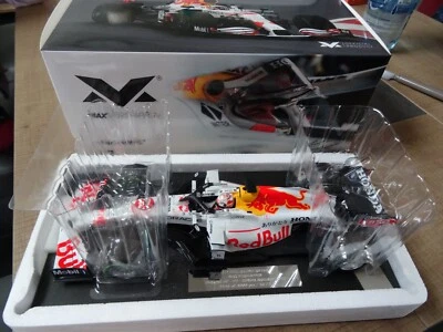 MINICHAMPS 1:18 RED BULL M. VERSTAPPEN 2ND TURKISH GP HONDA ARIGATO EDITION 72 - Photo 1/4