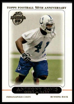 2005 Topps #386 Anthony Davis - Image 1 of 2