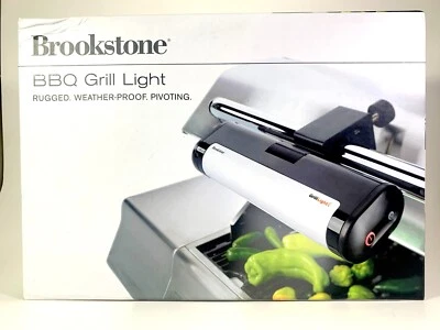 Brookstone Barbacoa Parrilla Luz LED para Atascar por la Noche Resistente a la Intemperie, Apagado Automático Foto 1 de 4