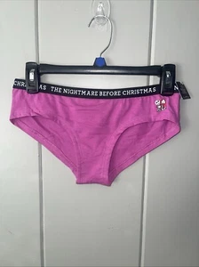 Disney Nightmare Christmas Pink Cotton Bikini Panty Sissy Underwear Medium - Picture 1 of 3