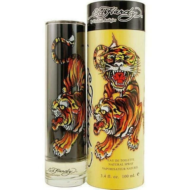 Christian Audigier ED HARDY 3.3/3.4 OZ EAU DE PARFUM Hombres Colonia Nuevo en Caja SIN SELLAR Foto 1 de 1