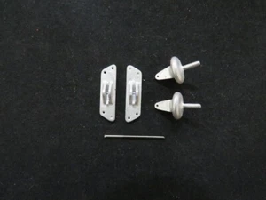 A.B.S SIDELINES  0 GAUGE  WHITE METAL KIT LMS THROW - OVER POINT LEVER   S.753 - Picture 1 of 2