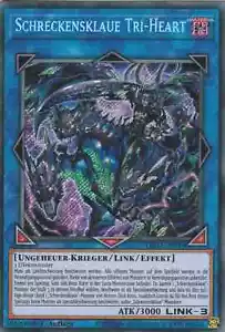 (122) Artiglio del Terrore Tri-Heart DIFO-DE049 Secret Rare 1ª Edizione Yu-Gi-Oh Nuovo - Foto 1 di 1