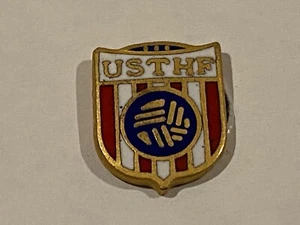 Vintage Emaille Weste Anstecknadel USA United States Team Handball Federation USTHF - Bild 1 von 2