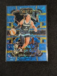 Chennedy Carter 2024 Panini WNBA Select Light Blue Disco Concourse /125 Sky - Picture 1 of 2