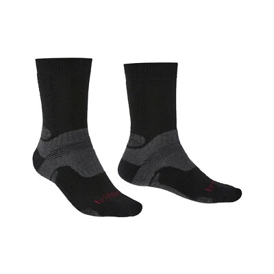 Bridgedale Men's Woolfusion Trekker Hiking Sock - Black - Image 1 of 3