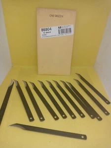 R Murphy Knives  Extension Blade Curved 86804 1EXBC & 86800 2EXBC 12PACK - Picture 1 of 16