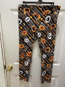 New!No Boundaries Halloween High Rise Sueded Ankle Leggings. Juniors XL(15-17). - Picture 1 of 3