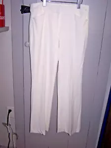 Pantalones blancos Casa Blanca Mercado Negro Talla 8 Pantalones totalmente forrados - Imagen 1 de 8
