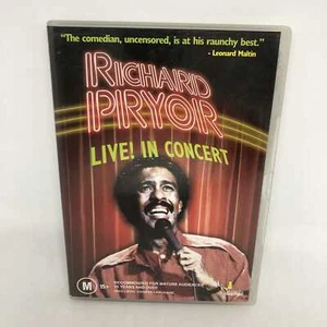 Richard Pryor LIVE IN CONCERT DVD R4 Música MUY BUEN ESTADO Envío Gratis - Imagen 1 de 4