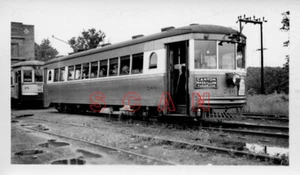 2G731 RP 1938 INTERCITY RAPID TRANSIT RAILWAY CAR #240 MASSILLON OHIO SHOPS - Picture 1 of 1