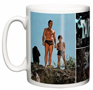 Tarzan Classic USA Dschungelabenteuer TV-Show Ron Ely Jai Rao Kaffee Tee Becher Geschenk - Bild 1 von 4