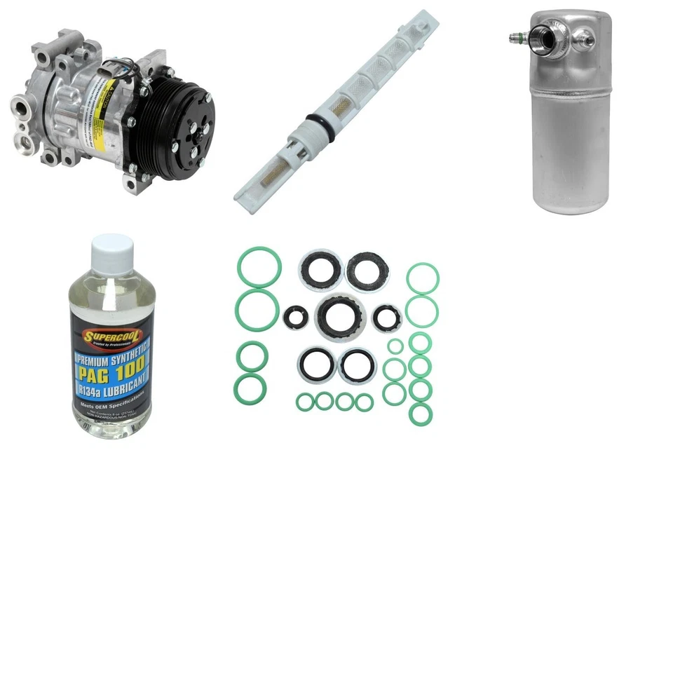 Kit de compresor de aire acondicionado para GMC Jimmy 1999-2005 UAC 2000 2001 2002 2003 2004 Foto 1 de 1