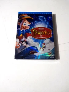 DVD "PINOCHO" 2DVD EDICION PLATINO WALT DISNEY LOS CLASICOS 2 70 ANIVERSARIO +FU - Picture 1 of 2