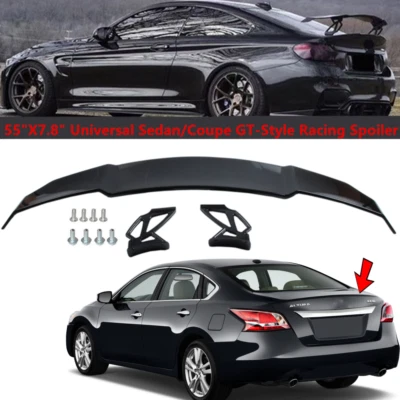 Universal V-STYLE Rear Trunk Racing Spoiler Wing Fit For Nissan Altima 2013-2015 Foto 1 de 4