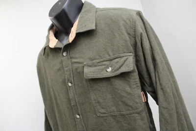 Legendary Whitetails Buck Camp Flannel Shirt Green Long Sleeve Mens Size Large - Image 1 of 4