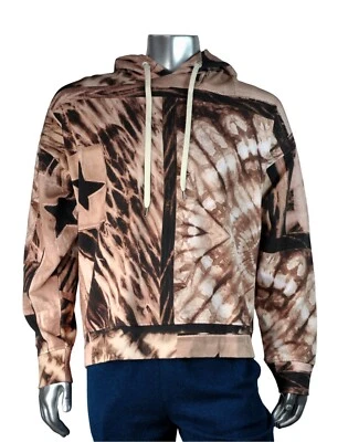 Sudadera con Capucha de Algodón Estampado Just Cavalli $695 Nueva con Etiquetas Talla XL Foto 1 de 4