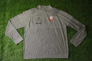 VODAFONE MCLAREN TEAM RACING ZIP SWEATER SWEAT JUMPER OFFICIAL PRODUCT SIZE XXL - Picture 1 of 10