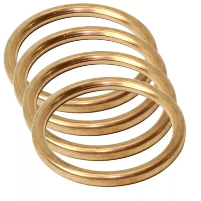 Paquete de 4 juntas de tubo de escape para Honda CB900C CB900F 1980 1981 1982 Foto 1 de 2