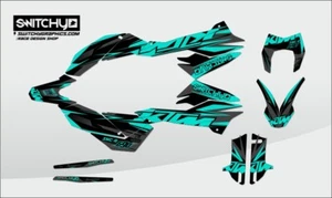 Set ADESIVI GRAFICHE " 21 Teal " pour KTM SMC-R 690 2012 2013 2014 2015 2016 - Picture 1 of 1