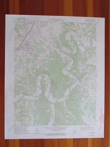 Saint Clair Missouri 1971 original vintage mapa de ratón del USGS - Imagen 1 de 1