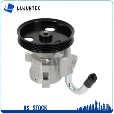 Power Steering Pump w/ Pulley for Chevrolet Aveo 5 Pontiac G3 Suzuki Swift 1.6L - Image 1 of 4