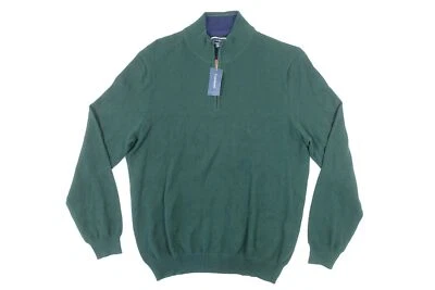 SUÉTER CLUB ROOM PINE GROVE VERDE 2XL MEDIA CREMALLERA CUELLO FALSO PARA HOMBRE NUEVO CON ETIQUETAS NUEVO Foto 1 de 4