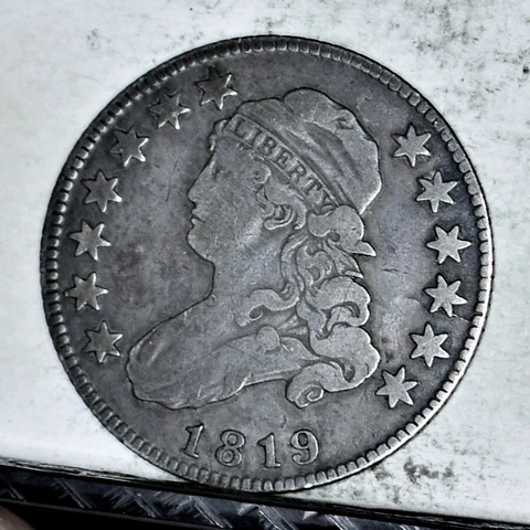 1819 Bust Quarter - VF Details (#45836) Cover