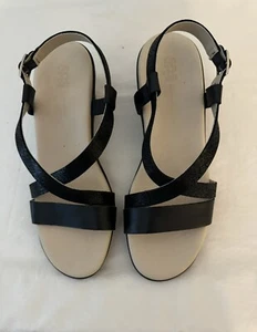 SAS Delight Cross Strap Wedge Sandal Size 10M NEW - Picture 1 of 7