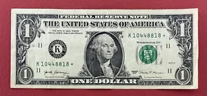 USA ricambio/stella banconota da $1 dollaro 2017 "K11-Dallas" VG-VF. #PL2887 - Foto 1 di 2