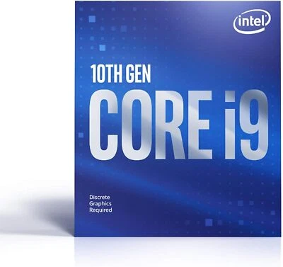 Intel Core i9 Gen 10 I9-10900F 5.10 GHz Comet Lake SRH90 FCLGA1200 CPU BOX  - Image 1 of 4