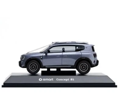 Original 1/64 Scale Smart #5 Concept Car Diecast Model Car Gifts Collection - Image 1 of 4