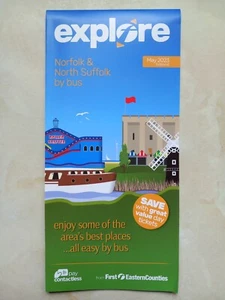 First Eastern Counties Network Map May 2023 Edition 6 - Picture 1 of 2