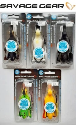 Savage Gear 3D Hollow Duckling 7.5cm, 15g, Angeln, Gummifisch, Köder, Hecht - Bild 1 von 4