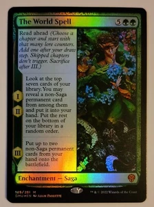 MTG Magic - The World Spell - Dominaria United - Mythic Rare - Foil  - Picture 1 of 2