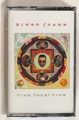 RINGO STARR ‎– Time Takes Time 1992 US cassette SEALED Jellyfish - Image 1 of 2