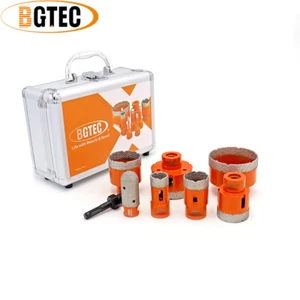 8pcs/box Diamond Drilling Bits Set Cut Porcelain Tile Granite Hole Saw 58 Drill - Picture 1 of 10