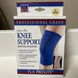 FLA Pro-Lite Kniebandage Strickpullover Beige XL - Bild 1 von 5