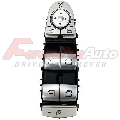 Interruptor maestro ventana eléctrica delantero izquierdo para Mercedes Benz C300 GLC300 2229056800 Foto 1 de 4
