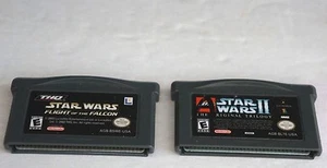 LEGO STARS WARS II & FLIGHT OF THE FALCON Nintendo Gameboy Advance Game Only - Picture 1 of 2