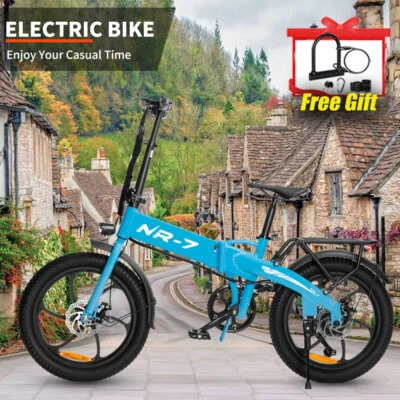 NR-7 E-Bike 20" Electric Bike Folding 850W City Bicycle -Commuter Ebike 2025 - Image 1 of 4