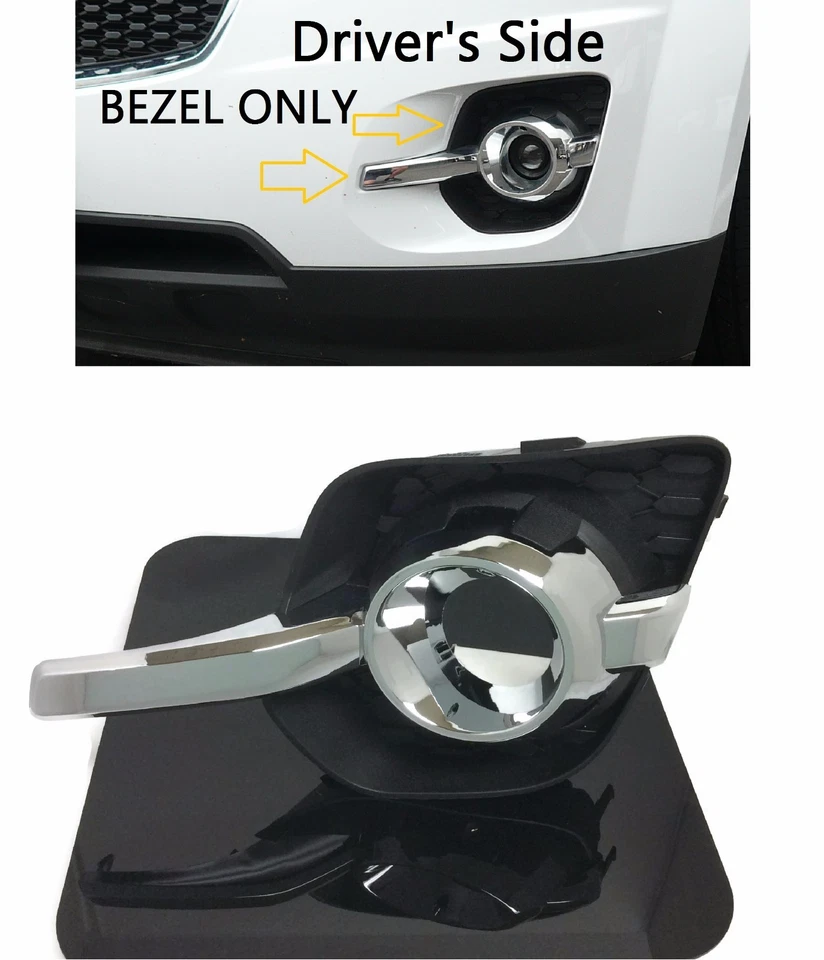 2010-2015 CHEVROLET EQUINOX DRIVER LEFT SIDE FOG LIGHT BEZEL COVER OE# 22808326  Foto 1 de 1