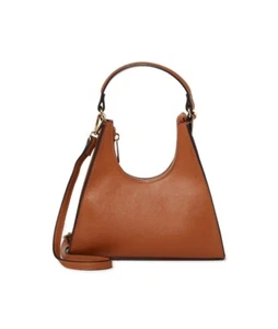 No Boundaries Contemporary Trapezoid Crossbody Handbag Brown Brand New! - Picture 1 of 5