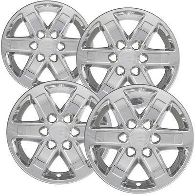 Impostor Chrome Wheel Skins 17 Inch Set of 4 for GMC Sierra Yukon Savana — 第 1/4 张图片