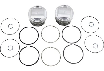 Kb Performance KB426C.020 Cast Piston Kit (88ci., Flat Top) - .020in. Oversize t - Image 1 of 3