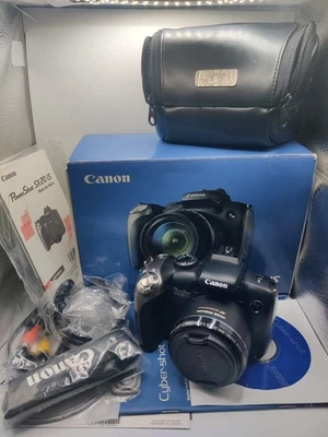 Canon PowerShot SX20 IS 12,1 MP 20x Zoom CCD Cámara Digital Paquete - Probado✅ Foto 1 de 4