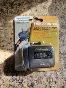 Shakespeare Line Counter LCM-1 Fishing Pole Attachment Depth 999 Ft Camp On - Picture 1 of 3