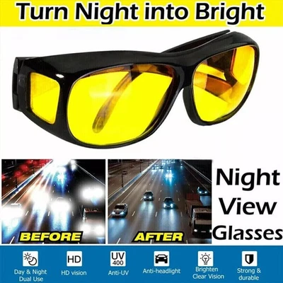 Headlight Glasses with Glarecut Technology Anti Glare for Drive Safely Night Hot - Image 1 of 4