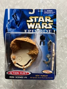 Star Wars Action Fleet TPM E1 mini escena 4 SITH PERSECUCIÓN micro máquinas 1125 - Imagen 1 de 3